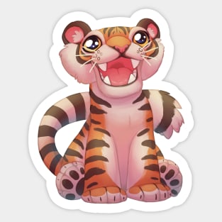 Tiny Tiger Sticker